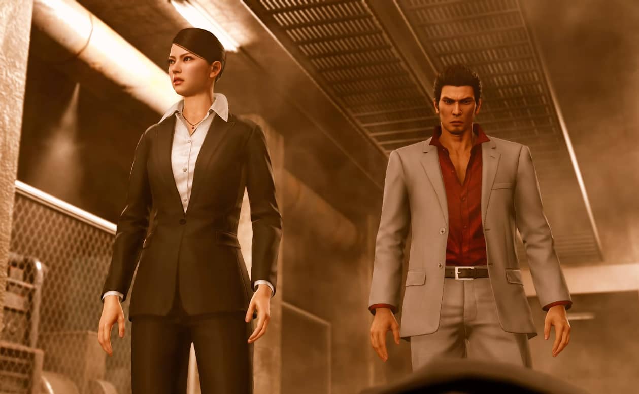 Kiryu and Kaoru